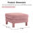Pink Modern With Boucle Fabric, Elegantly Curved , Cylindrical Legs, Build, Comfortable Padding And Coil For Quiet Moments Design, Structure, Soft Breathable Spring Entertainment