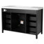 Meuble-lavabo 48 po avec lavabo, 2 portes et 8 tiroirs, système de fermeture en douceur, conception classique-350521617