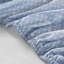 Édredon bleu aquarelle pour lit très grand, matelas de 16 po, microfibre douce, draps lavables à la machine
