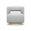 Crystle Swivel Barrel Chair Chair with Ottoman-2020068320-2020068238