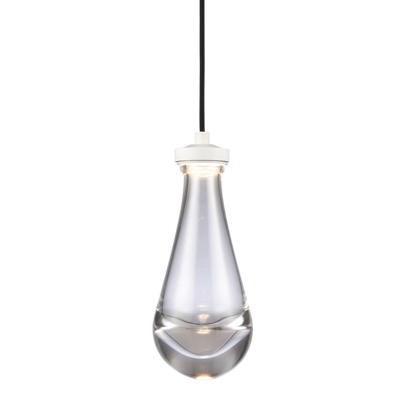 Vaso Pendant, Matte White