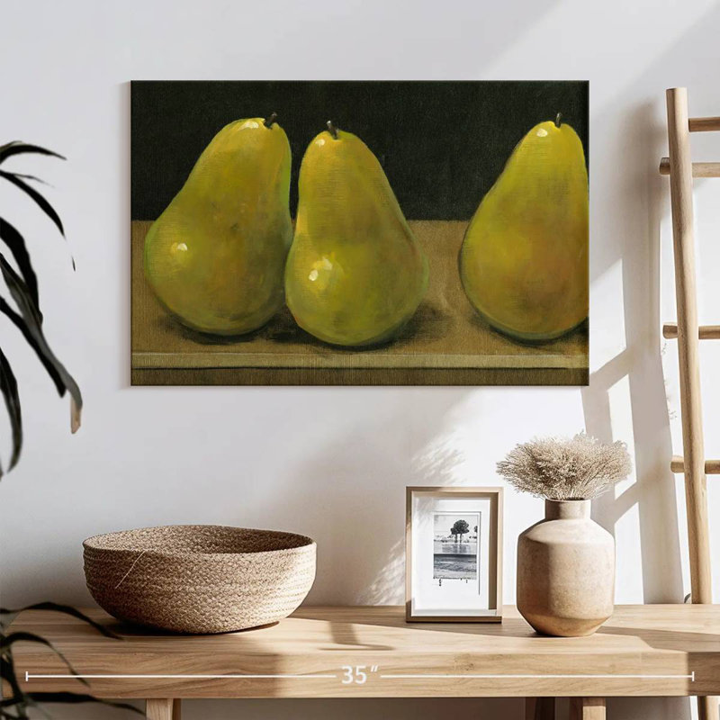 Yarlin Pear Study, 16" H x 24" W