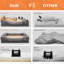 Orthopaedic Dog Bed Bolster Cushion-61404704