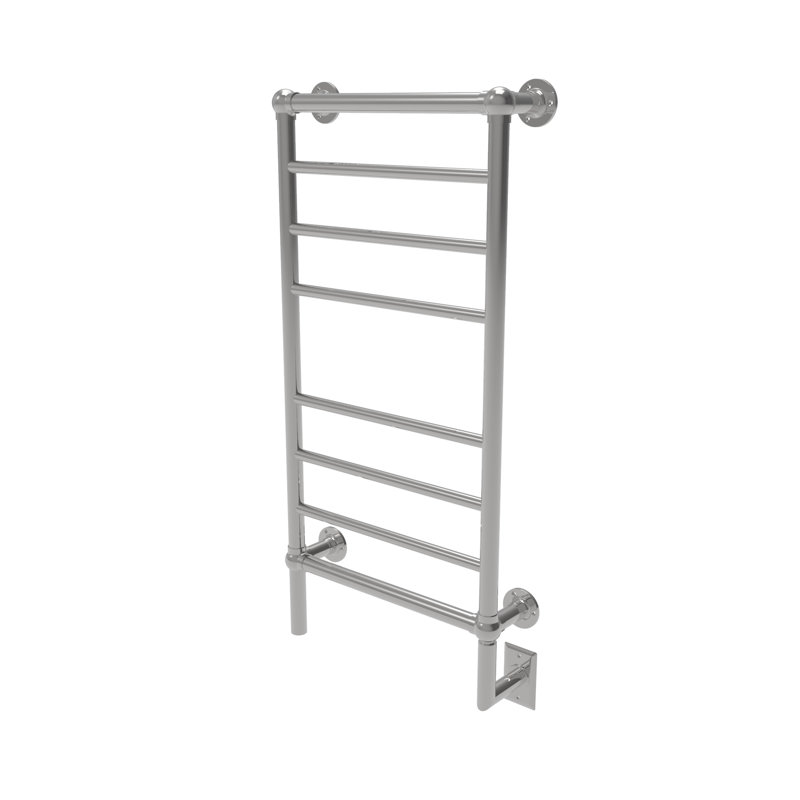 Polished Nickel Wall Mounted Electric Towel Warmer
