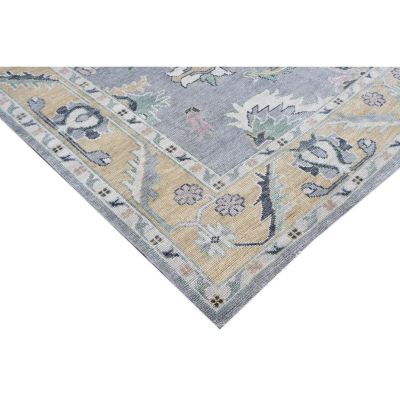 Wool Oriental Area Rug, Rectangle 5' x 8'