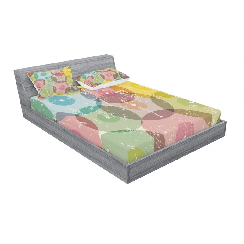 Microfiber Sheet Set, Full/Double Sheet Set with Fitted Sheet