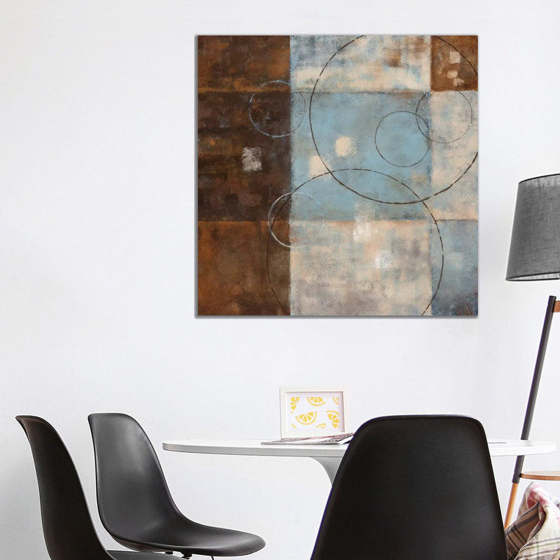 Double Vision I by Nan - Painting on Canvas, Wrapped Canvas, 93.98 cm H x 93.98 cm W x 1.91 cm D
