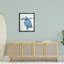 «Natation Blue Sea Turtle Tentacles Shell» par Darlene Seale, reproduction d'art sur toile-92358648-92358646