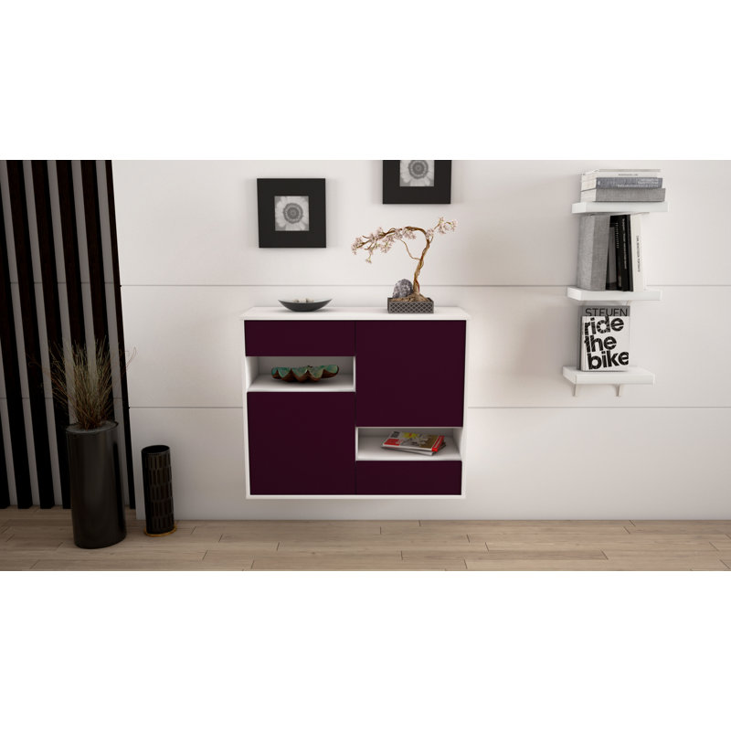 Schumaker 92cm Sideboard, Purple