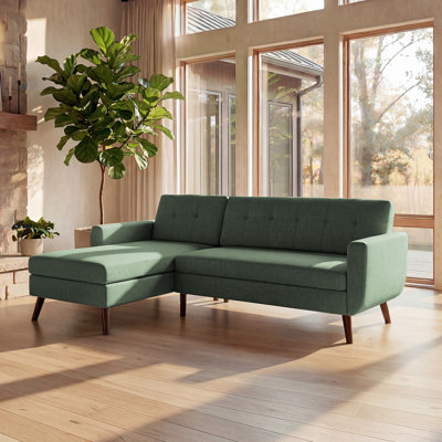 Canapé modulaire rembourré 80 po Mid-Century L 80 po Mid-Century