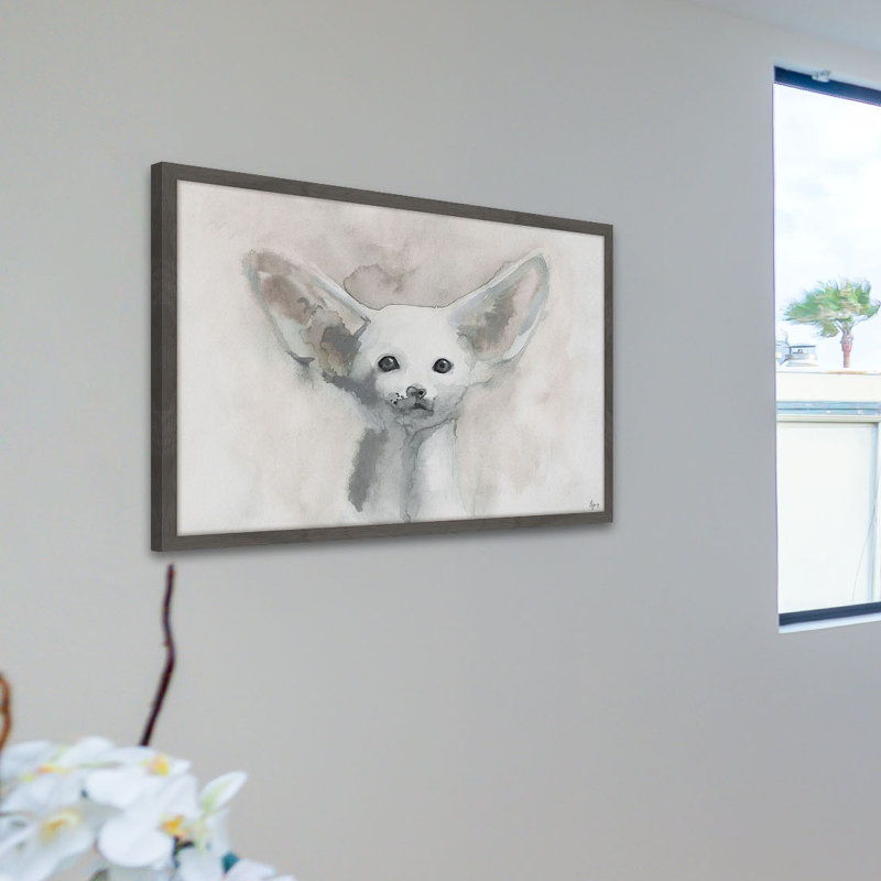 I Hear U by Eyre Tarney - Single Picture Frame Painting, 30 cm H x 46 cm W x 4 cm D