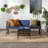 Acacia 3 - Person Patio Conversation Set with Cushions-58803554