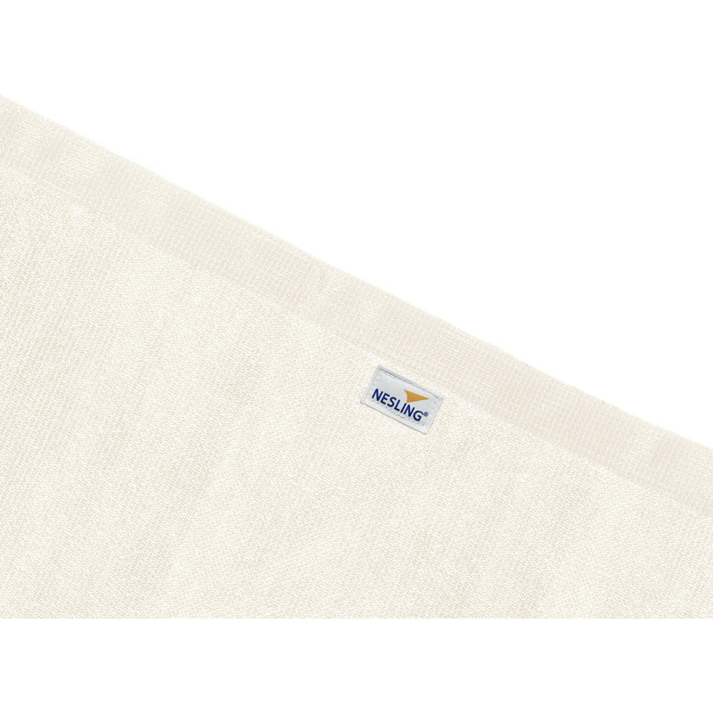 Nesling 3m x 4m Rectangular Shade Sail, Off White