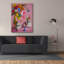 Art mural épique «Party Squirrels» par Heather Gauthier, 40 po x 54 po