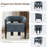 Barrel Upholstered Armchair-428562019