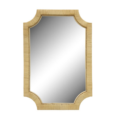 Averin Natural Rattan Wall Mirror