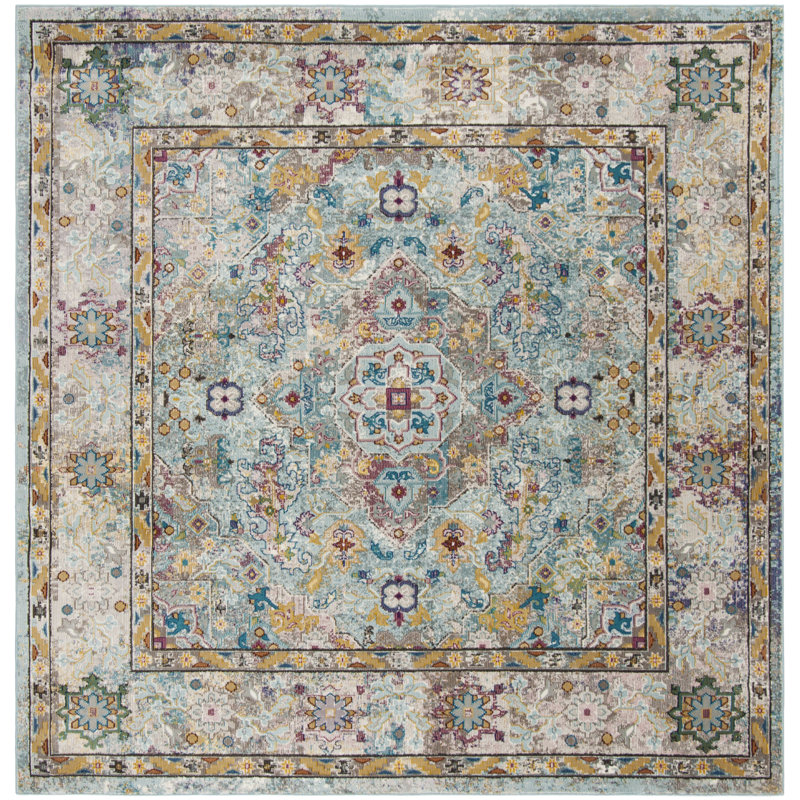 Tapis oriental Bruckmann Performance, Carré 6 pi 5 po