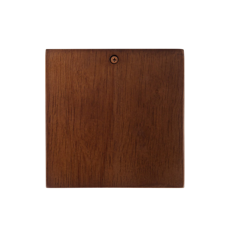 Rozek 1 - Light LED Semi Flush Mount, Walnut
