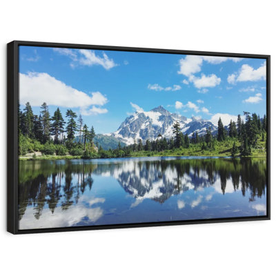 Shuksan Lake Reflection Canvas Print