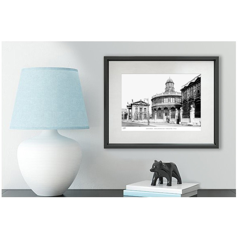 Oxford, Sheldonian Theatre 1922 by Francis Frith - Single Picture Frame Print, 28cm H x 36cm W x 2.3cm D