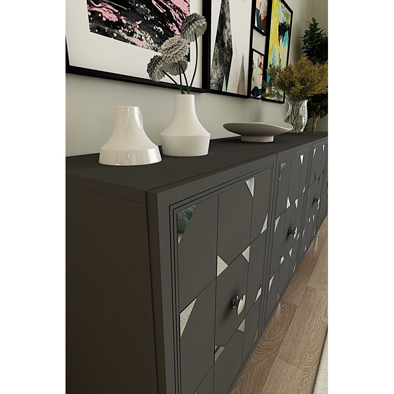 Console, Black/Silver