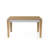 Extendable Dining Table, Scandinavian Design, Oak & White, 55.1 x 31.5 x 29.5 inches (Extends to 68.9 inches) | 100% Melamine Coated Particle Board, Particle Board Legs | Stylish & Functional for Dining Spaces, Max Load: 220 lbs-523011117