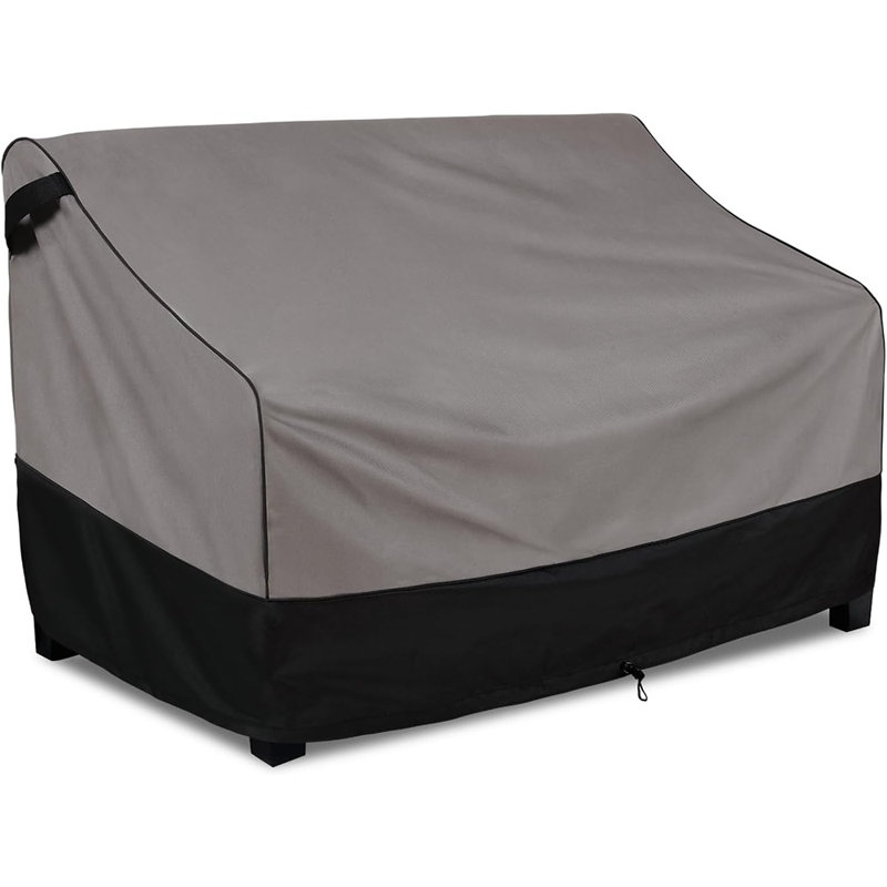 Housse pour causeuse d'extérieur imperméable et résistante pour 2 places