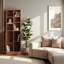 Armoire de rangement, finition brune