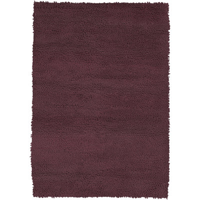 Strata Wool Area Rug in Purple