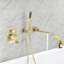 Garniture de mélangeur de douche mural à poignée simple-67829795