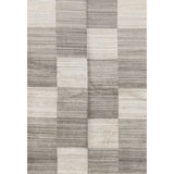 Plaid Area Rug in Gray/Graphite
