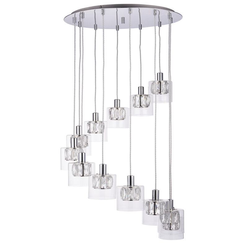 Kelvin 12 - Light Chrome Cluster Pendant