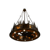 Morrigan 20 - Light Dimmable Drum Chandelier