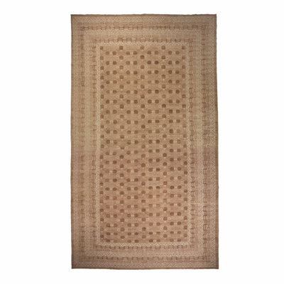 Brown Traditional Wool Rug - 16'3" x 32'4"