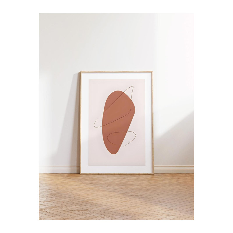 Peinture décorative encadrée