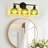 Vintage Bathroom Vanity Light,With Textured Glass Shades, Vanity Fixture,Wall Sconce For Bathroom Mirror/Bedroom/Hallway-466111042-466111041-466013814