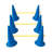 Midlee Plastic Agility Training Equipment with Carrying Case