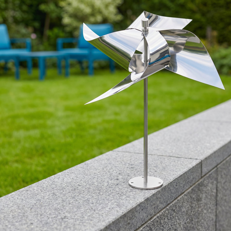 2pcs Stainless Steel Reflective Bird Deterrent Device