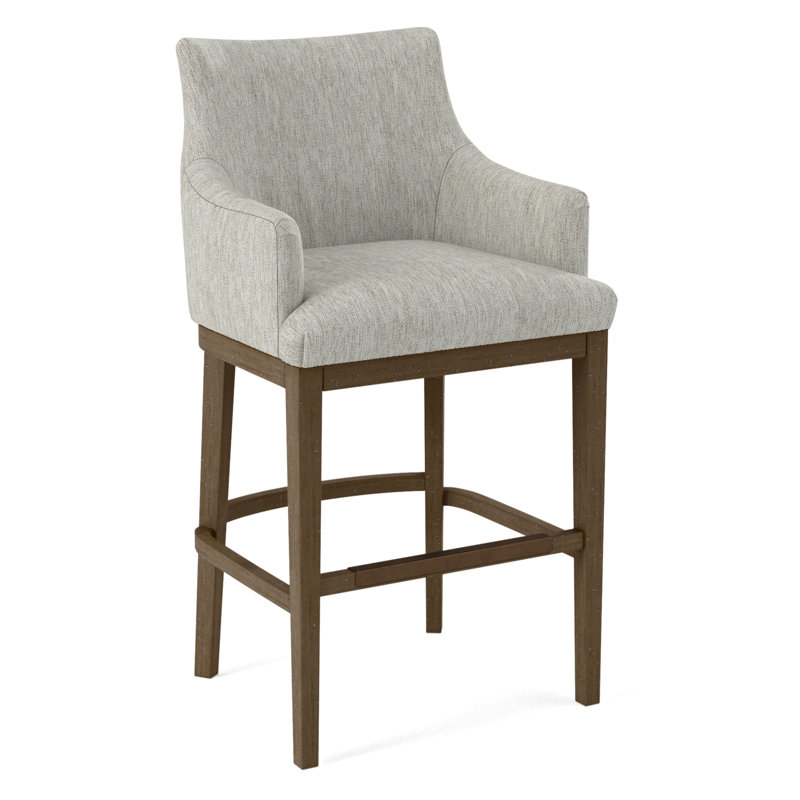 Upholstered Stool, 61481-73, White