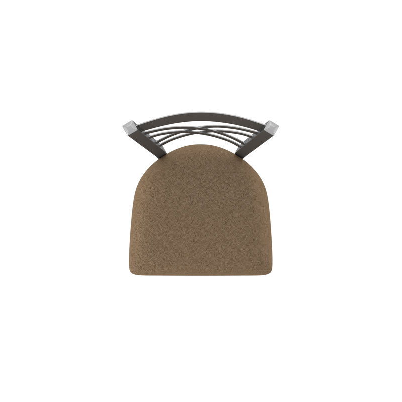 Tabouret pivotant 820 Catalina, Tabouret de bar (siège d'une hauteur de 30 po), Vinyle - thatch chaume, Acier Inoxydable