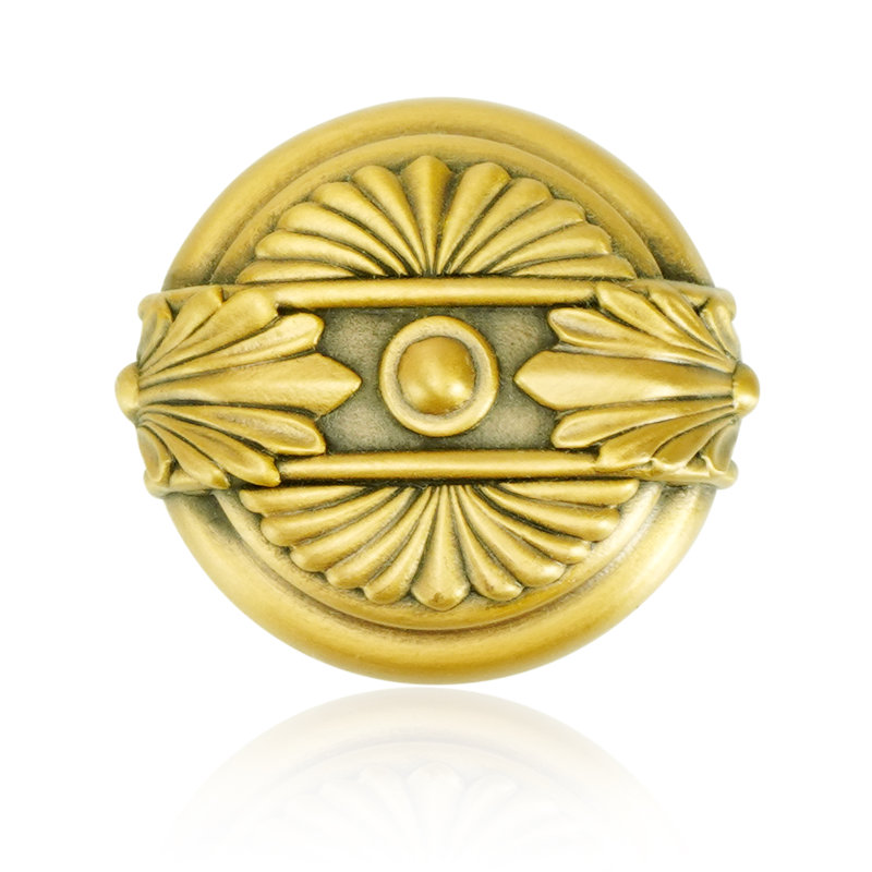 NANTUCKET KNOB FLORENTINE FINISH, Gold