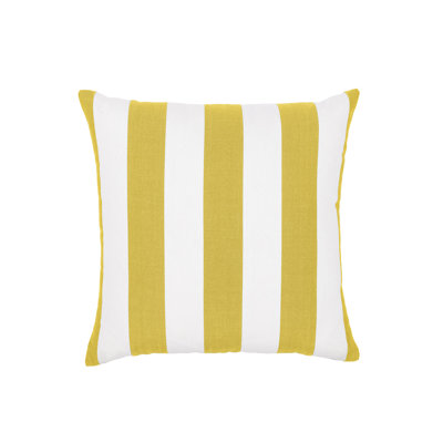 Traversin intérieur / extérieur avec passe-partout Sherry Kline's Cabana Stripe "Designer's Choice" avec cordon, coupe personnalisée, ouverture à fermeture à glissière pour housse amovible. Rempli de mousse de polyuréthane. Le rembourrage ne va pas à plat comme le rembourrage en polyester. La housse est lavable à la machine