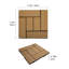Ensemble de tuiles de terrasse composites idéales pour une utilisation intérieure et extérieure, avec une conception emboîtable et une durabilité supérieure-116816504