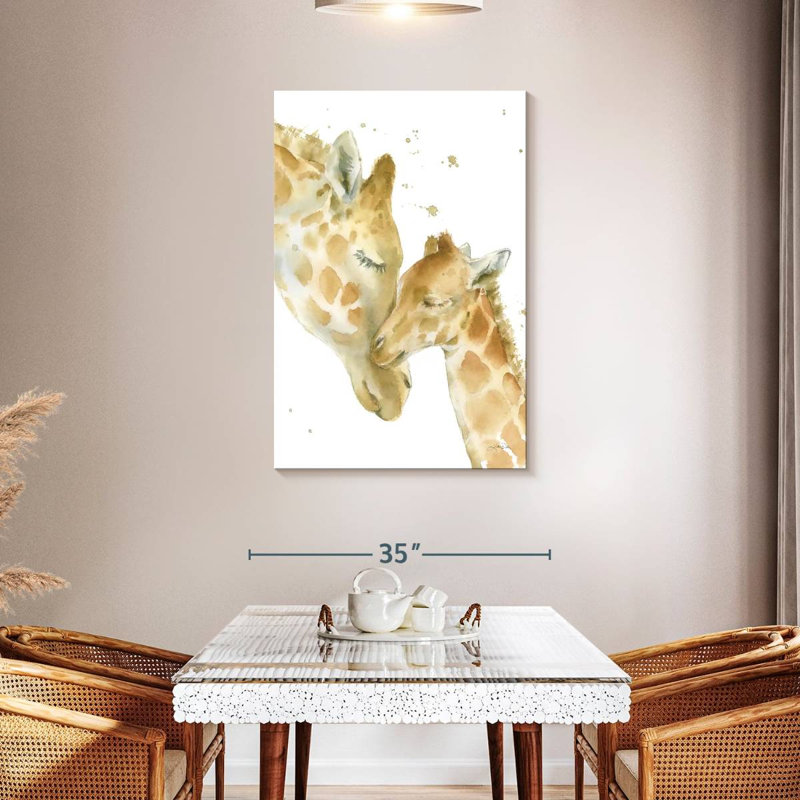 Brampt My Giraffe Love, 45" H x 30" W