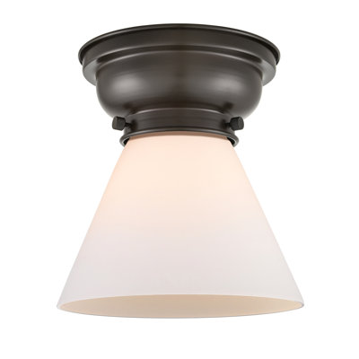 Plafonnier encastré 1 lumière 8 po Aditi Cone