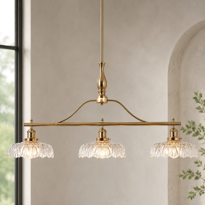 3 - Dimmable Kitchen Island Pendant Light