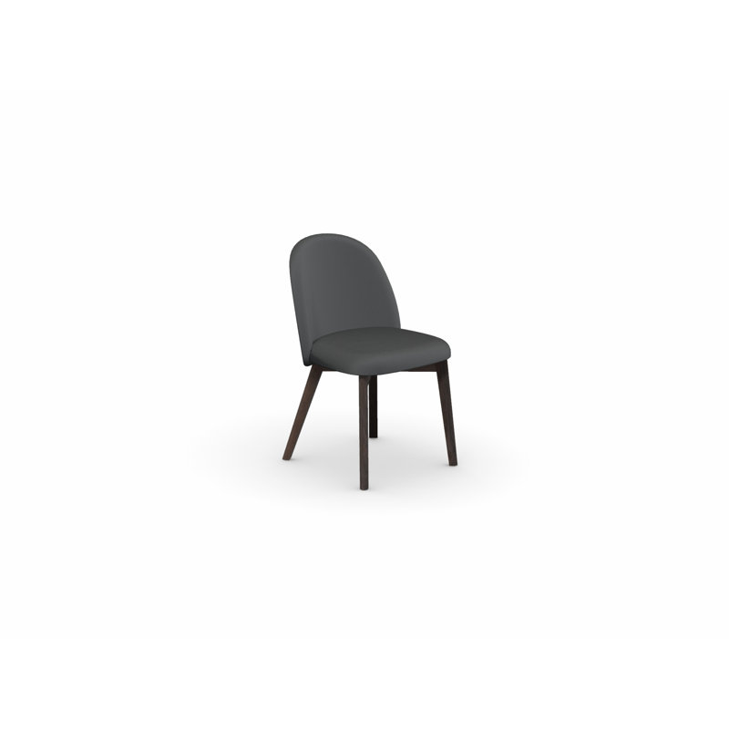 Chaise d'appoint rembourrée Tuka, Fumée, Taupe