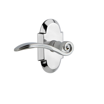 Plaque de passage Cottage (couloir et garde-robe) avec levier Swan