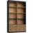 71" Tall Bookshelf with 4 Drawers, 6-Tier Double Wide Bookshelf and Bookcase with Storage, Tall Bookshelf Large Bookshelf Standing Book Cabinet for Home Office, Brown/Black-1377229519
