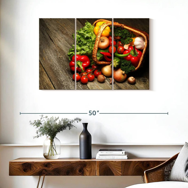 Yarlin Vegetable Basket, 24" H x 38" W